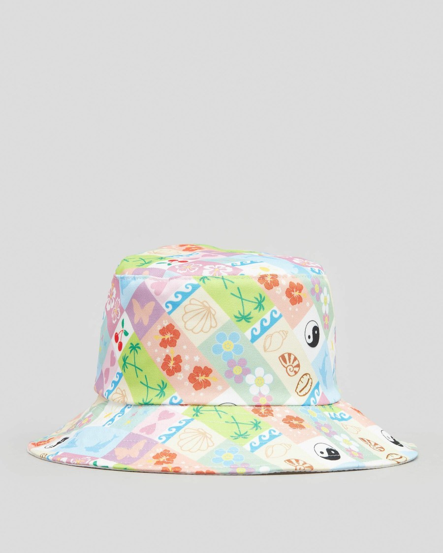 Kids * | Ava And Ever Top Sellers Girls' Coconut Bucket Hat