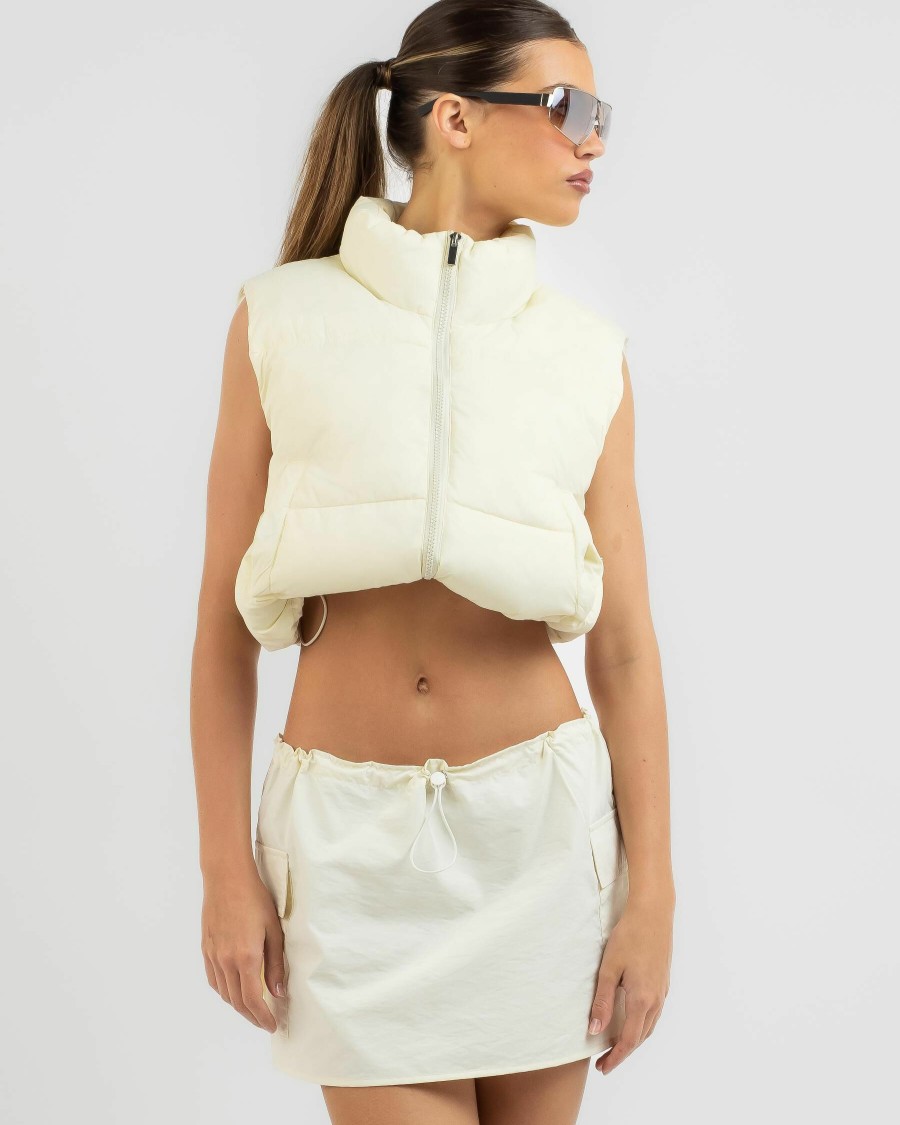 Womens * | Ava And Ever Good Quality Icy Puffer Vest