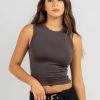 Womens * | Ava And Ever Online Chicago High Neck Tank Top