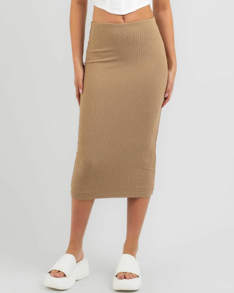 Womens * | Ava And Ever Fashion Molly Midi Skirt