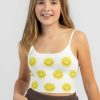 Kids * | Ava And Ever Exclusive Design Girls' Smiley Knit Top