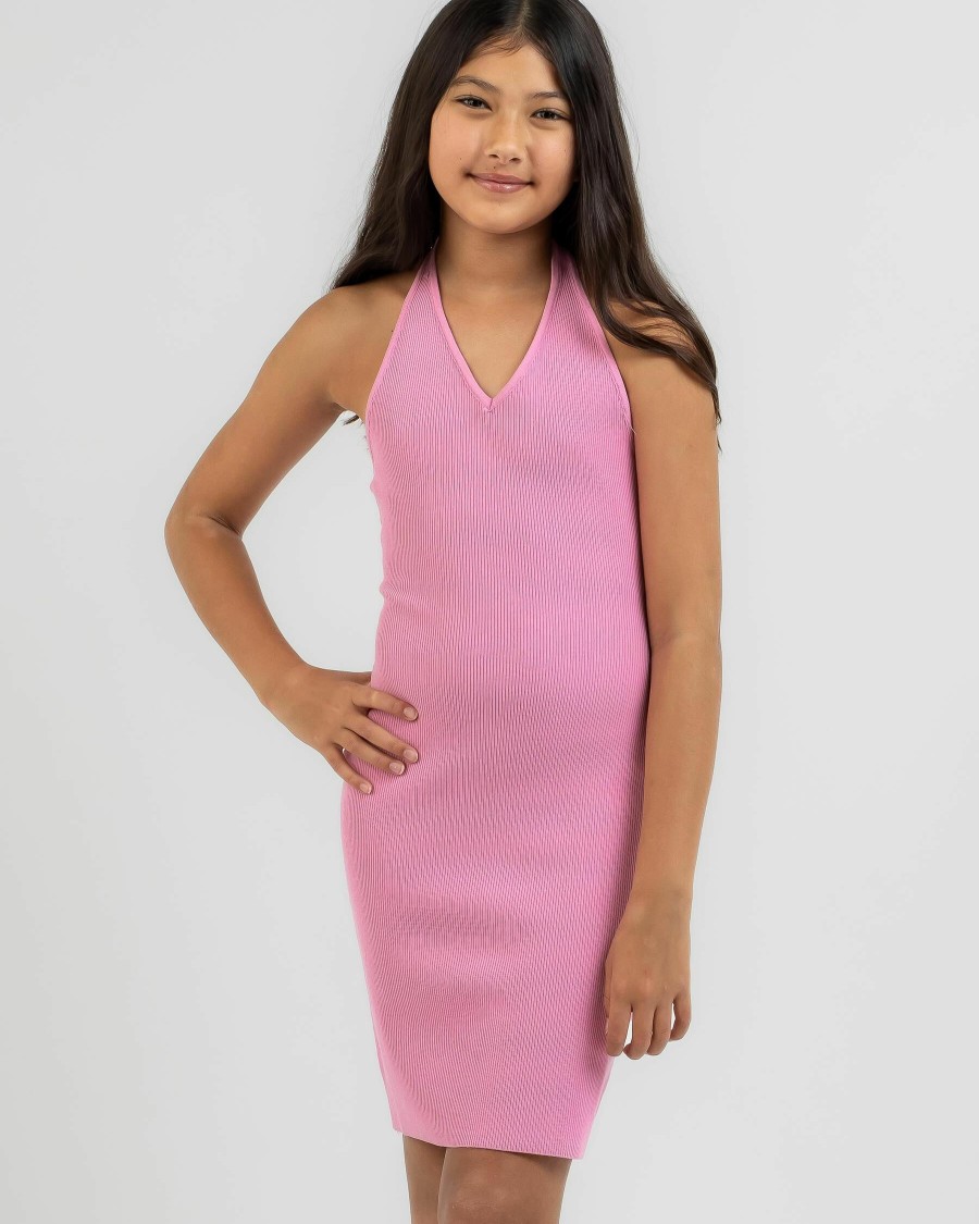 Kids * | Ava And Ever Latest Girls' Mystik Knit Dress