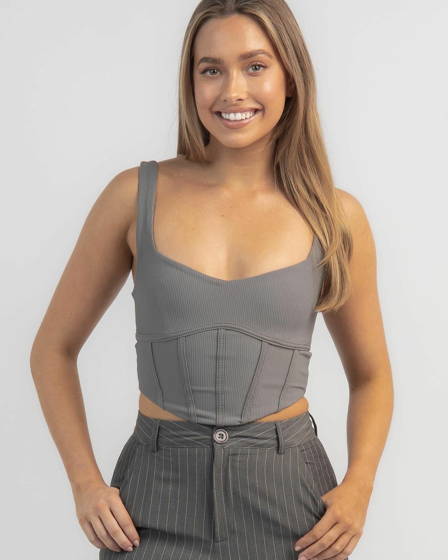 Womens * | Ava And Ever Outlet Sale Kimmy Corset Top