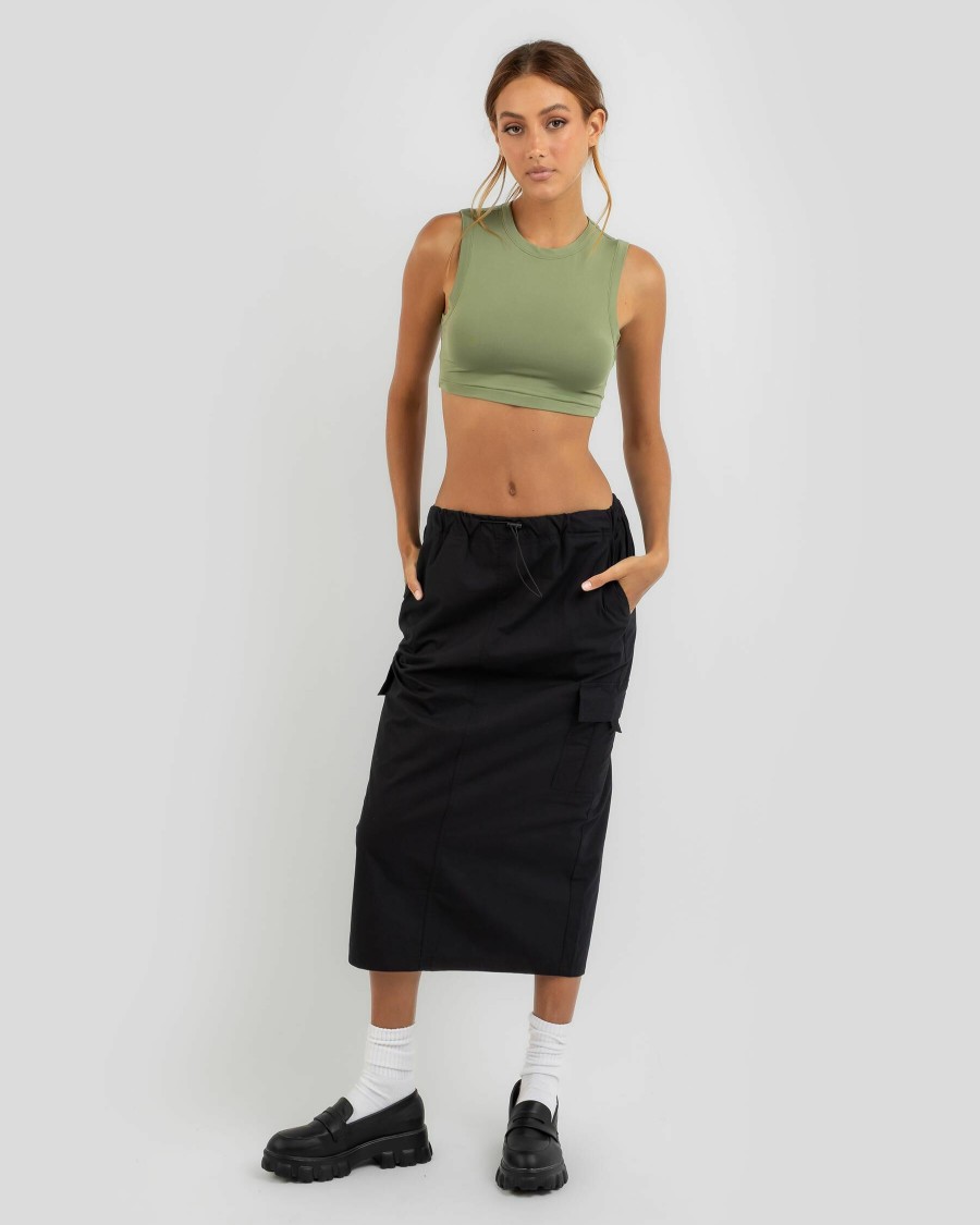 Womens * | Ava And Ever Exclusive Design Odel Midi Skirt