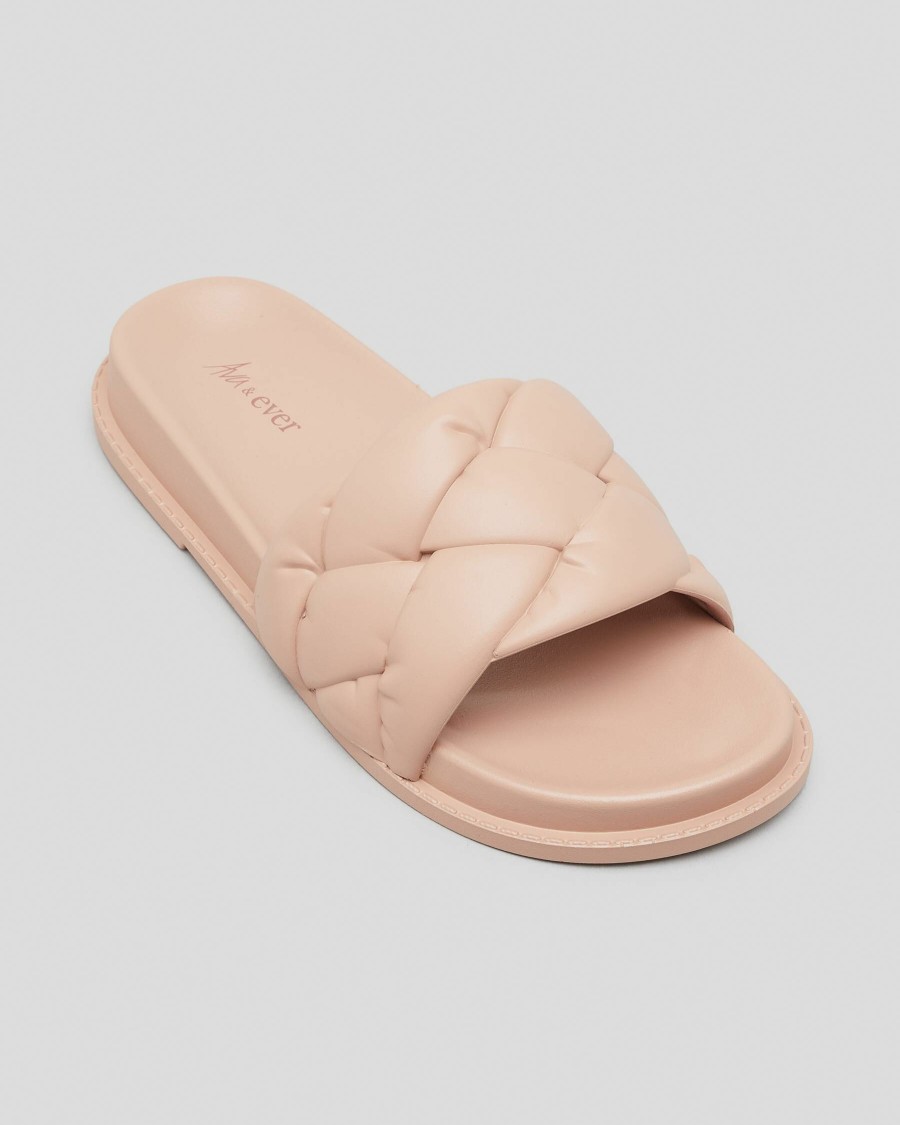 Womens * | Ava And Ever Exclusive Keira Slide Sandals