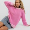 Womens * | Ava And Ever Closeout Sale Tony Crew Neck Knit Jumper