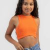 Kids * | Ava And Ever Latest Girls' Kendra Ultra Crop Top