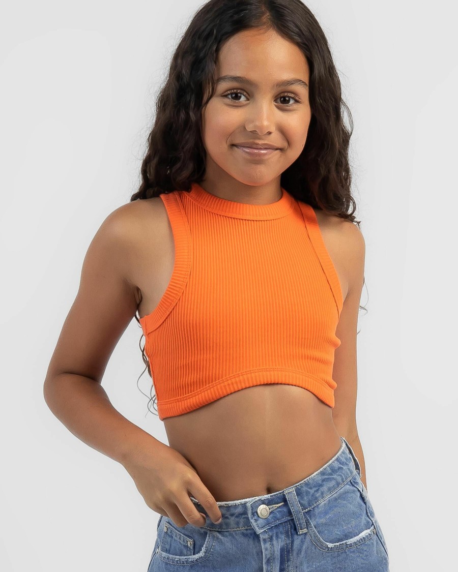 Kids * | Ava And Ever Latest Girls' Kendra Ultra Crop Top