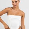 Womens * | Ava And Ever 100% Guarantee Anwar Mesh Corset Top