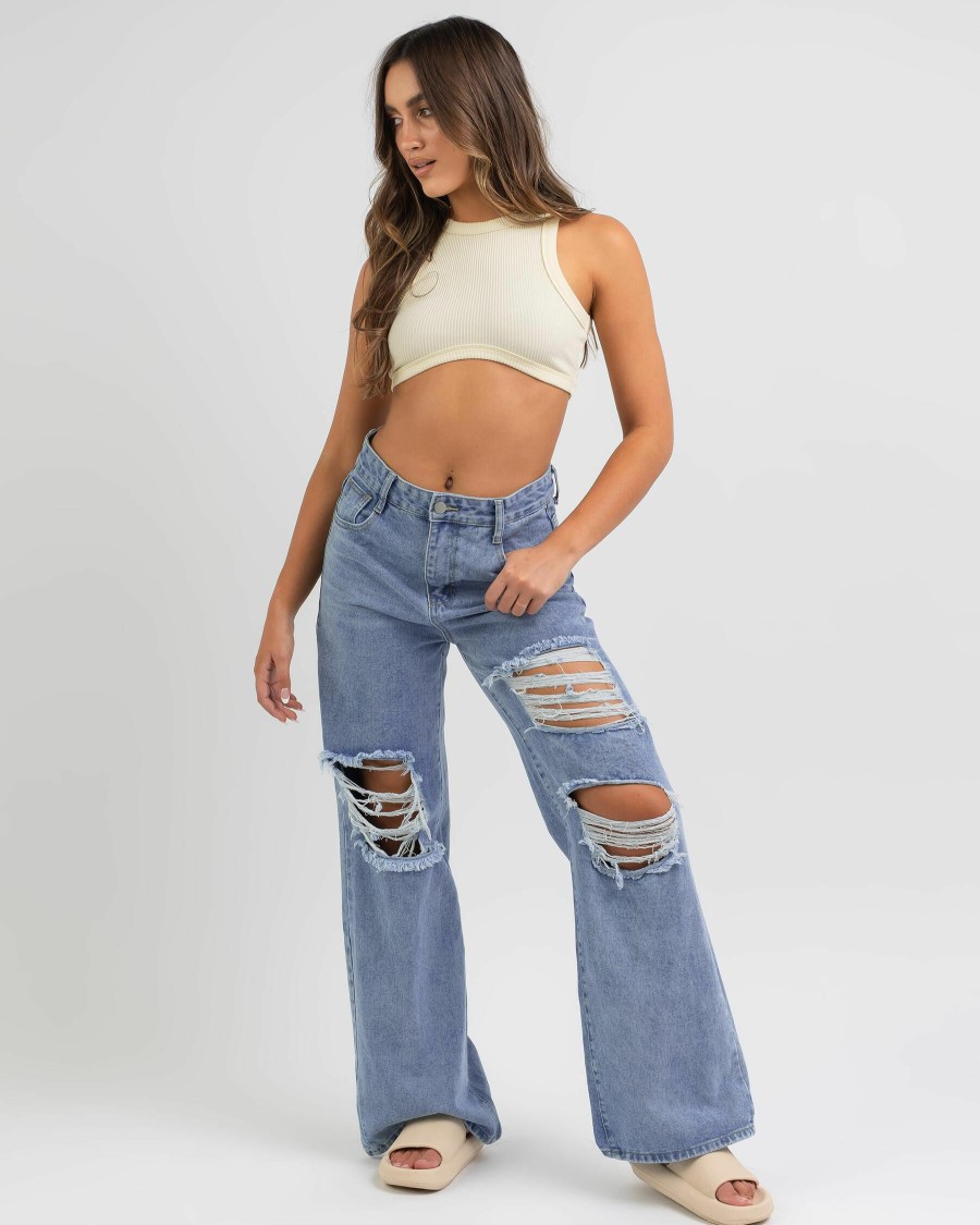 Womens * | Ava And Ever New Arrivals Kendra Ultra Crop Top