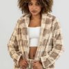 Womens * | Ava And Ever Cheap Ollie Faux Fur Jacket