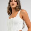 Womens * | Ava And Ever Closeout Sale Rosario Corset Top