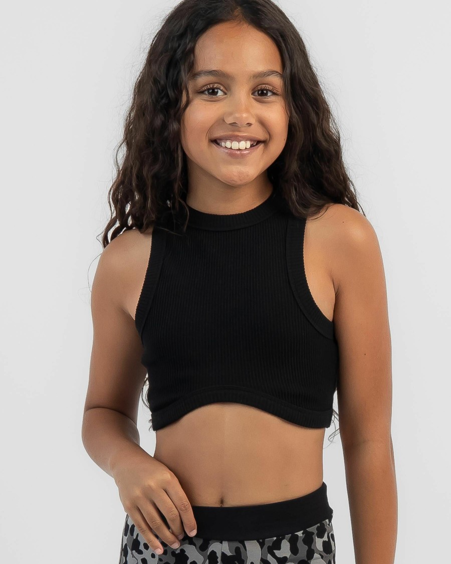 Kids * | Ava And Ever Excellent Quality Girls' Kendra Ultra Crop Top