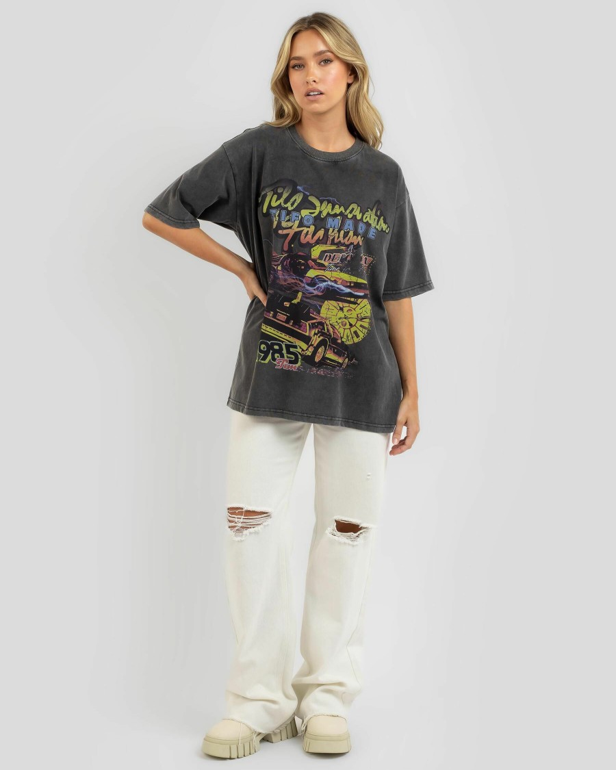 Womens * | Ava And Ever New Arrivals Speed Of Lightning T-Shirt