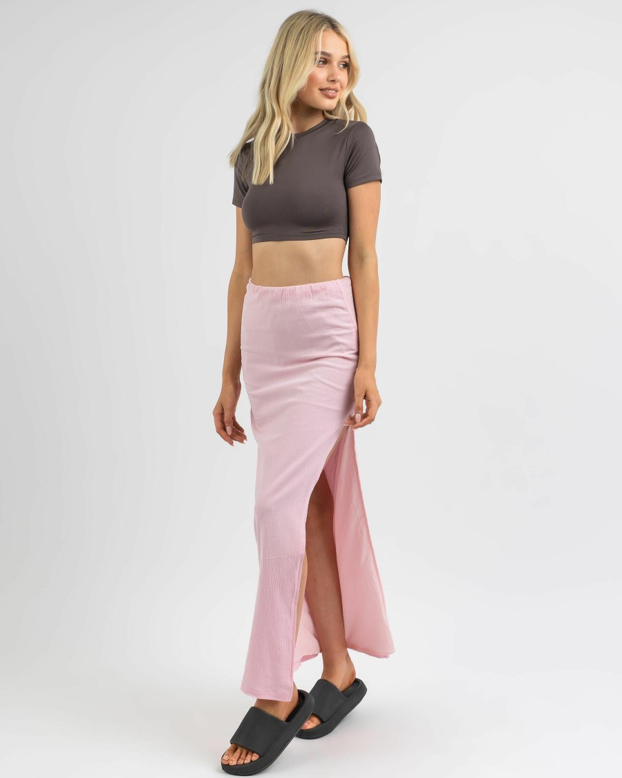 Womens * | Ava And Ever Shop Ultra Crop Baby Tee