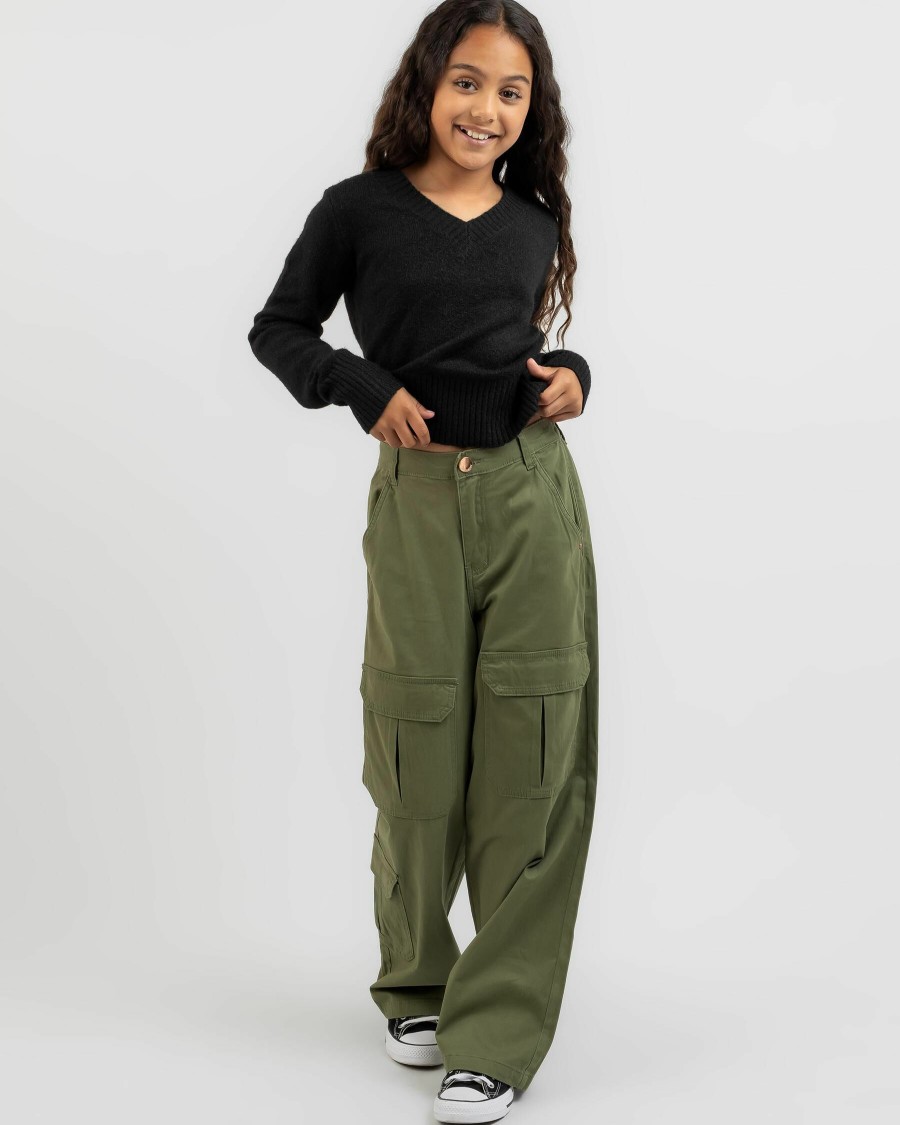 Kids * | Ava And Ever Best-Selling Girls' Crew Pants