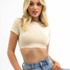 Womens * | Ava And Ever Clearance Sale Ultra Crop Baby Tee