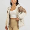 Womens * | Ava And Ever Fashion Michigan Puffer Jacket