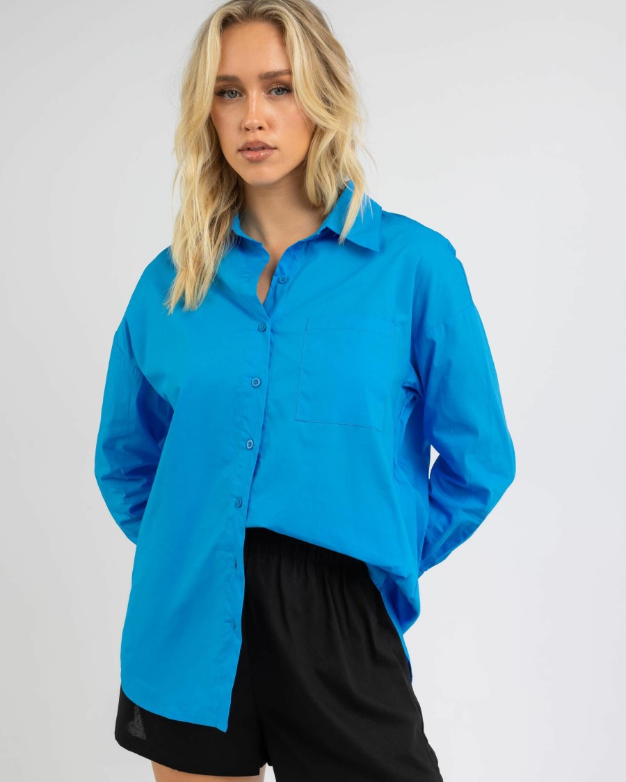 Womens * | Ava And Ever Reliable Quality Material Girl Shirt