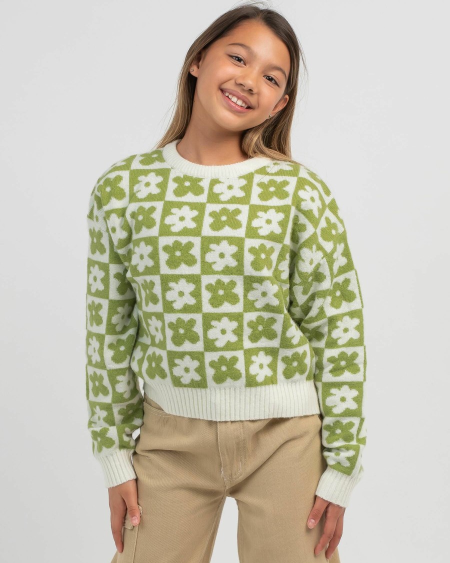 Kids * | Ava And Ever Best-Selling Girls' Buttercup Knit Jumper