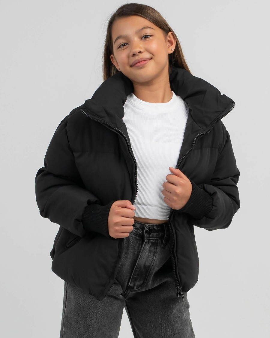 Kids * | Ava And Ever Opening Sales Girls' Academy Puffer Jacket