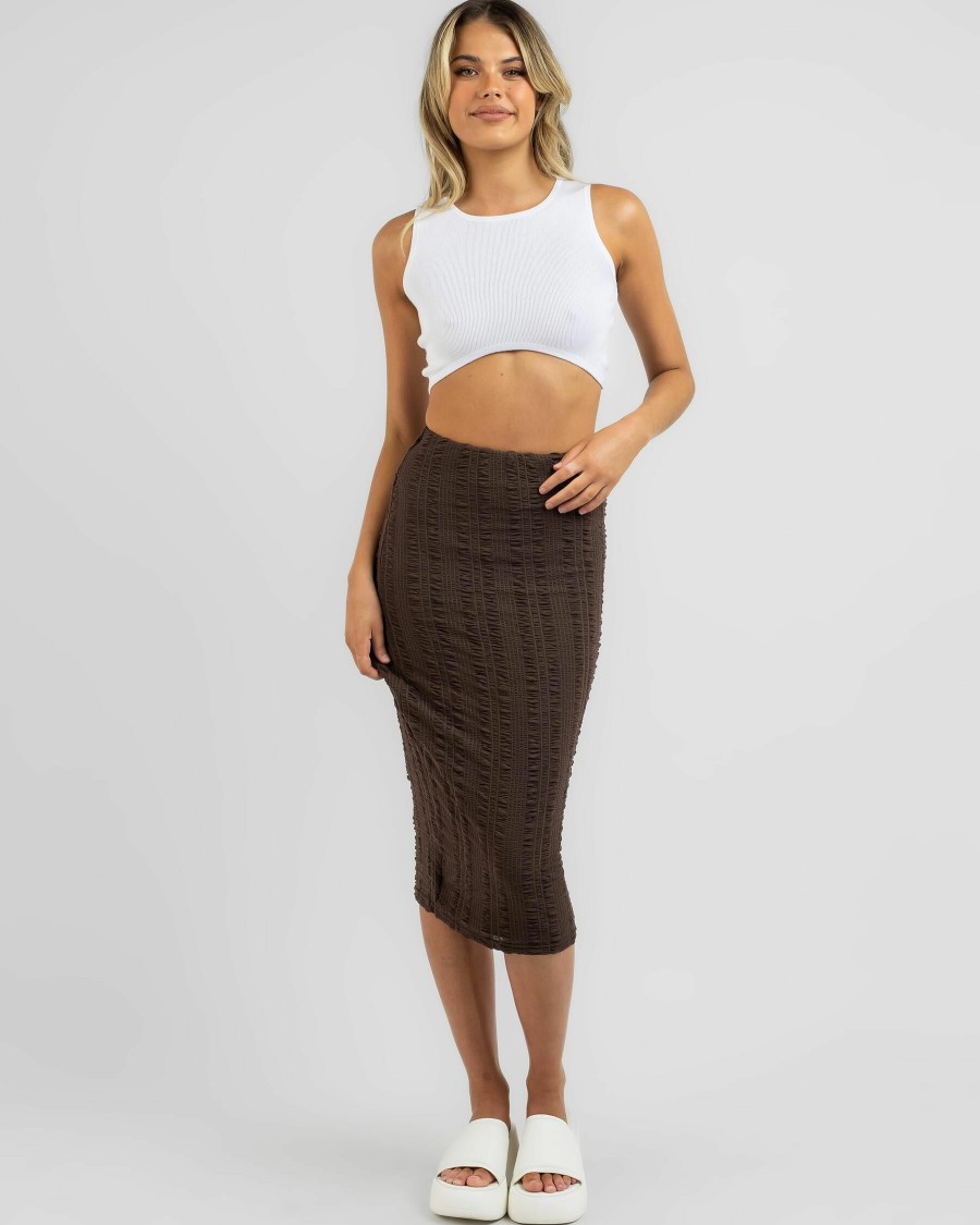 Womens * | Ava And Ever Latest Antigoni Midi Skirt