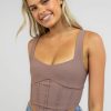 Womens * | Ava And Ever Closeout Sale Kimmy Corset Top