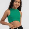 Kids * | Ava And Ever Excellent Quality Girls' Kendra Ultra Crop Top