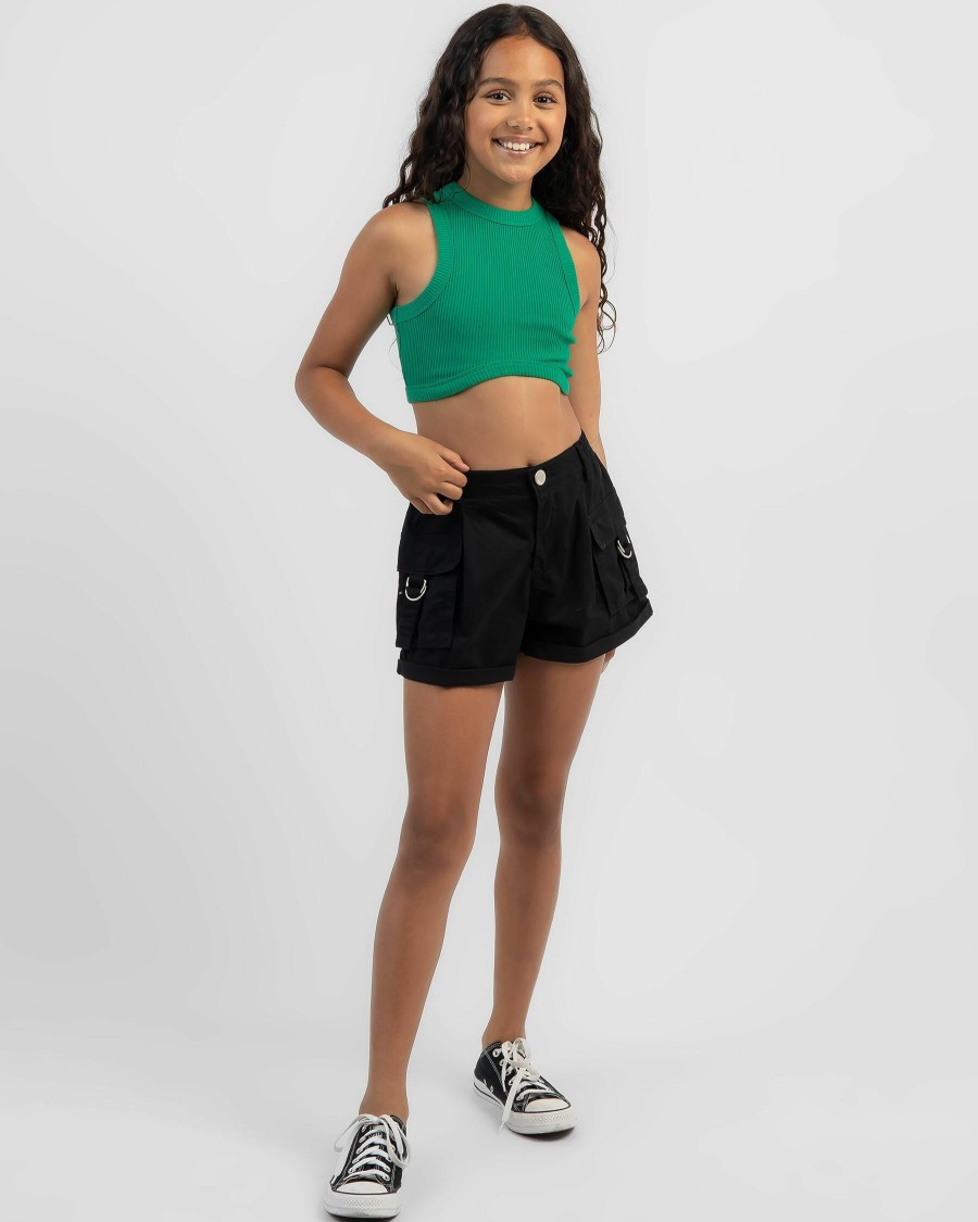 Kids * | Ava And Ever Excellent Quality Girls' Kendra Ultra Crop Top