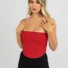 Womens * | Ava And Ever Promotions Anwar Mesh Corset Top