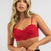 Womens * | Ava And Ever Latest Waldorf Lace Crop Top