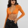 Womens * | Ava And Ever Best-Selling Immy Long Sleeve Ultra Crop Top