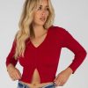 Womens * | Ava And Ever Outlet Sale Aspen Knit Top