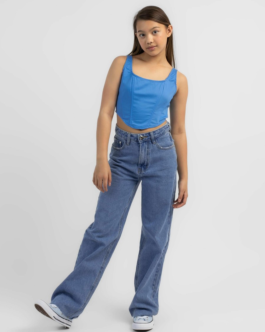 Kids * | Ava And Ever Outlet Sale Girls' Montero Corset Top