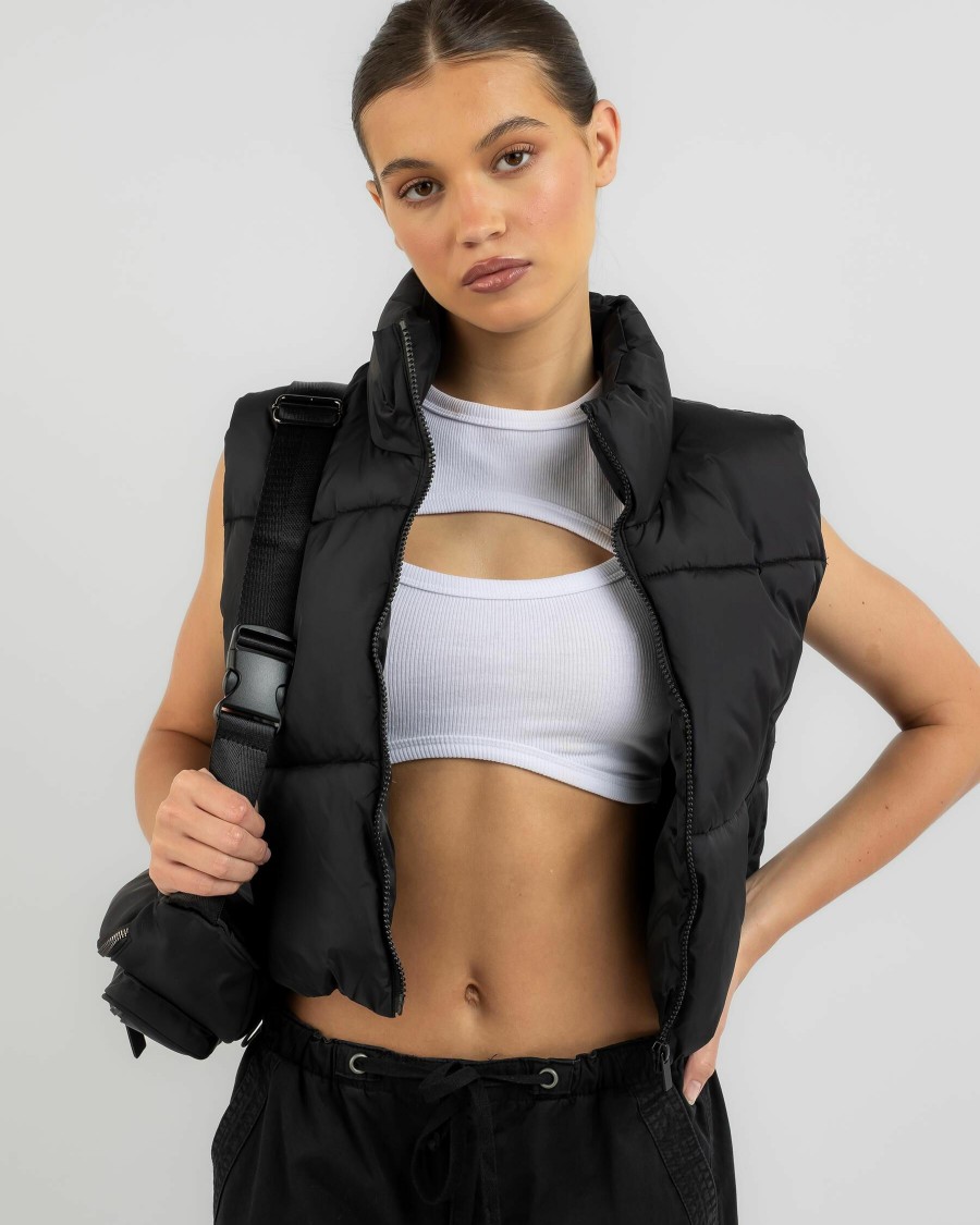 Womens * | Ava And Ever Attractive Icy Puffer Vest