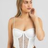 Womens * | Ava And Ever Best Quality Waldorf Lace Corset Top