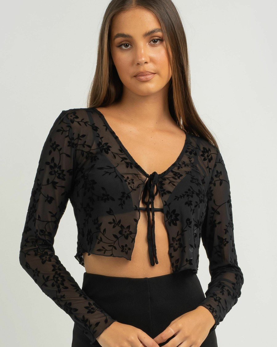 Womens * | Ava And Ever Attractive Up All Night Top