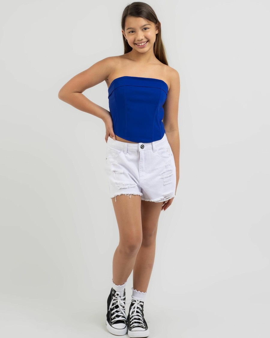 Kids * | Ava And Ever Exclusive Design Girls' Miami Vice Corset Top