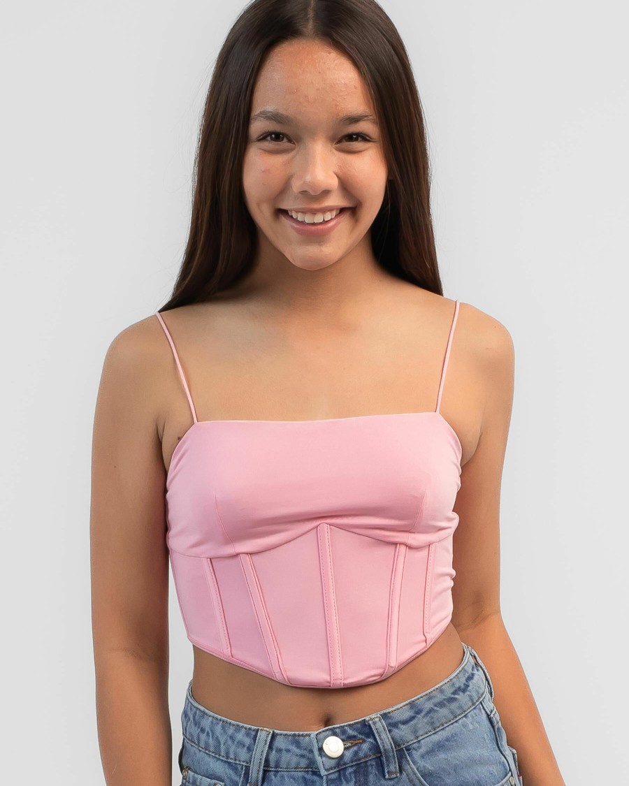 Kids * | Ava And Ever Opening Sales Girls' Go Bestie Corset Top